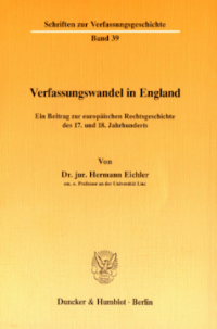 Verfassungswandel in England
