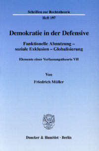 Demokratie in der Defensive