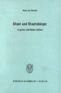Staat und Staatsbürger