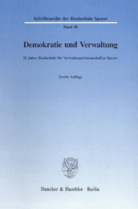Demokratie und Verwaltung