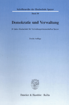 Demokratie und Verwaltung