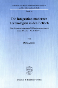 Die Integration moderner Technologien in den Betrieb