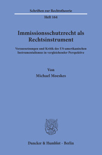 Immissionsschutzrecht als Rechtsinstrument