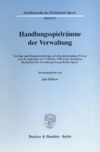 Handlungsspielräume der Verwaltung