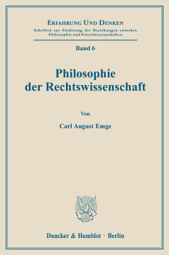Philosophie der Rechtswissenschaft Philosophie der Rechtswissenschaft