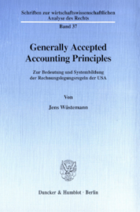Generally Accepted Accounting Principles