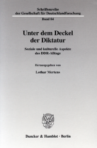 Unter dem Deckel der Diktatur