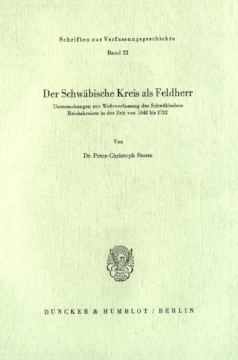 Der Schwäbische Kreis als Feldherr Der Schwäbische Kreis als Feldherr