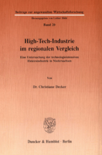 High-Tech-Industrie im regionalen Vergleich