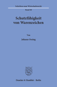 Schutzfähigkeit von Warenzeichen