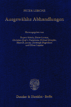 Ausgewählte Abhandlungen Ausgewählte Abhandlungen