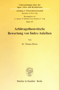 Arbitragetheoretische Bewertung von Index-Anleihen