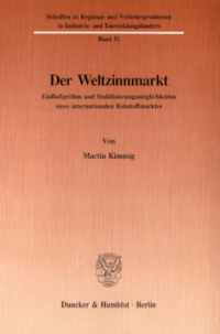Der Weltzinnmarkt
