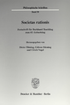 Societas rationis Societas rationis
