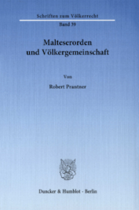 Malteserorden und Völkergemeinschaft