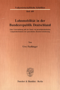 Lohnmobilität in der Bundesrepublik Deutschland