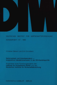 Nationalstaat und Interdependenz -