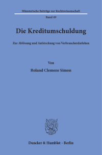 Die Kreditumschuldung
