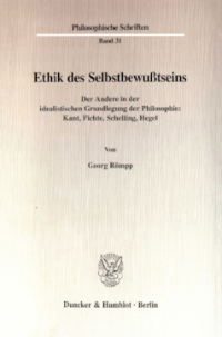 Ethik des Selbstbewußtseins