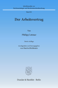 Der Arbeitsvertrag