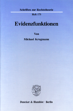 Evidenzfunktionen Evidenzfunktionen