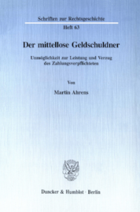 Der mittellose Geldschuldner
