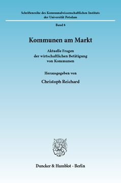 Kommunen am Markt Kommunen am Markt