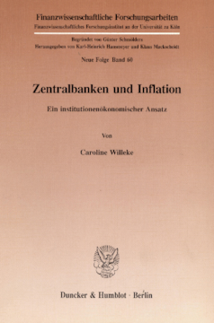 Zentralbanken und Inflation