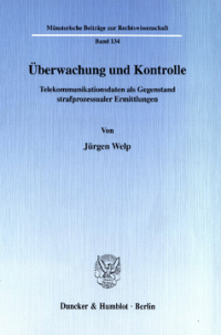 Überwachung und Kontrolle