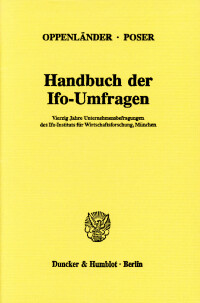 Handbuch der Ifo-Umfragen
