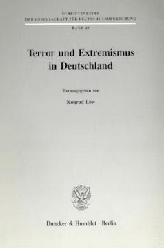 Terror und Extremismus in Deutschland Terror und Extremismus in Deutschland