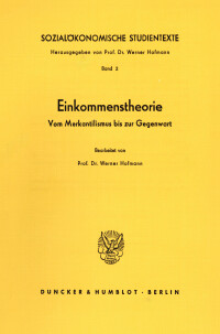 Sozialökonomische Studientexte