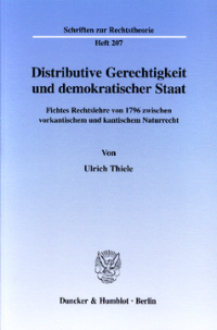 Distributive Gerechtigkeit und demokratischer Staat