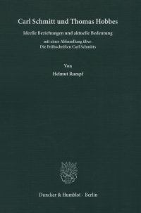 Carl Schmitt und Thomas Hobbes