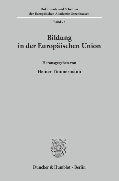 Bildung in der Europäischen Union Bildung in der Europäischen Union