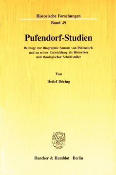 Pufendorf-Studien