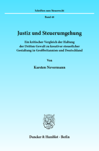 Justiz und Steuerumgehung