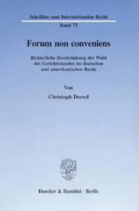 Forum non conveniens