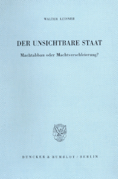Der Unsichtbare Staat Der Unsichtbare Staat