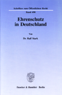 Ehrenschutz in Deutschland