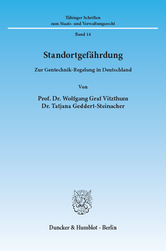 Standortgefährdung Standortgefährdung