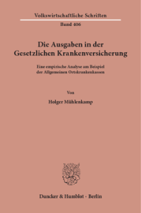 Die Ausgaben in der gesetzlichen Krankenversicherung