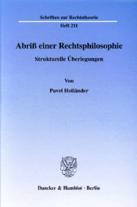 Abriß einer Rechtsphilosophie