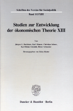 Deutsche Finanzwissenschaft zwischen 1918 und 1939 Deutsche Finanzwissenschaft zwischen 1918 und 1939