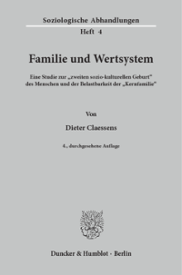 Familie und Wertsystem