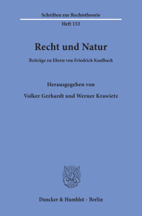 Recht und Natur