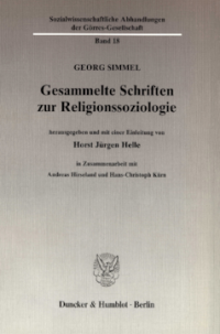 Gesammelte Schriften zur Religionssoziologie