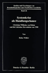 Systemkrise als Handlungschance