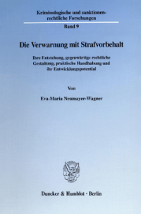 Die Verwarnung mit Strafvorbehalt