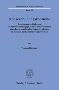 Konzernbildungskontrolle